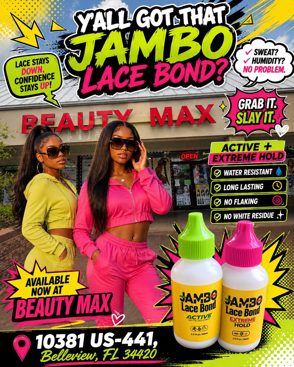 Jambo Lace Bond at Beauty Max in Belleview