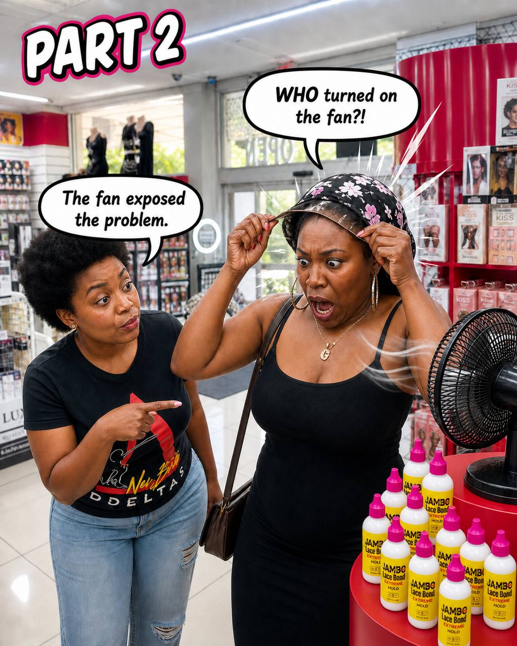 The Wig That Was Browsing Too, episode 2 part 2