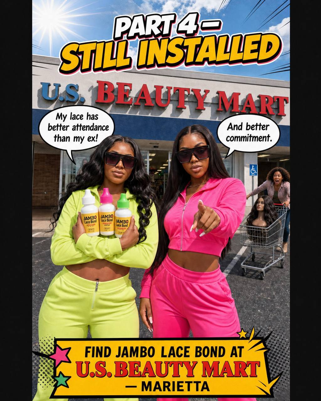 Jambo Lace Bond at U.S. Beauty Mart in Marietta