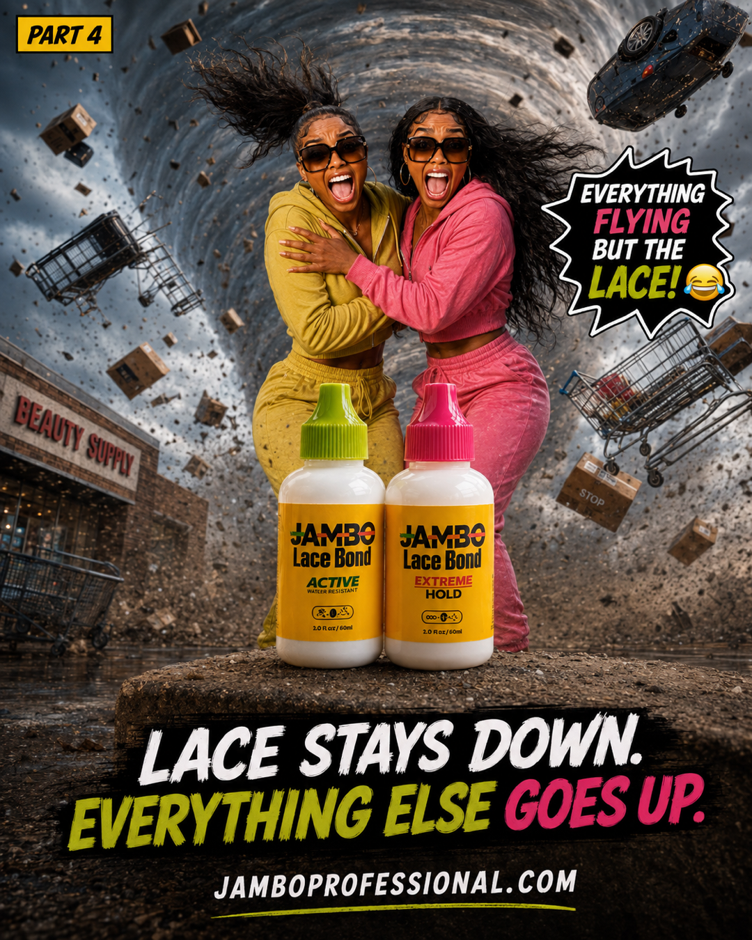 Lace Stays Down, episode 6 part 4: Everything Else Goes Up