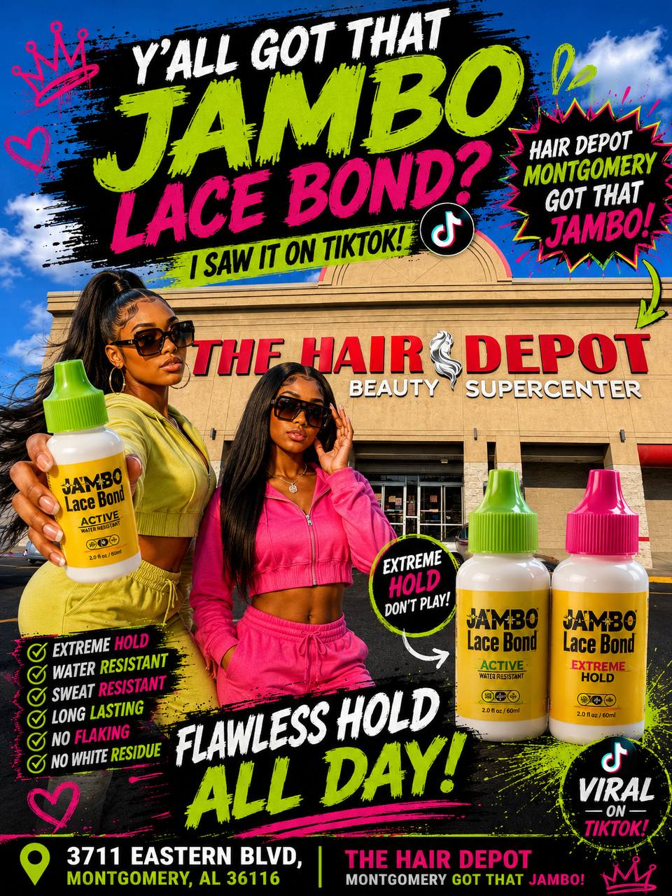 Jambo Lace Bond at The Hair Depot Beauty Supercenter in Montgomery